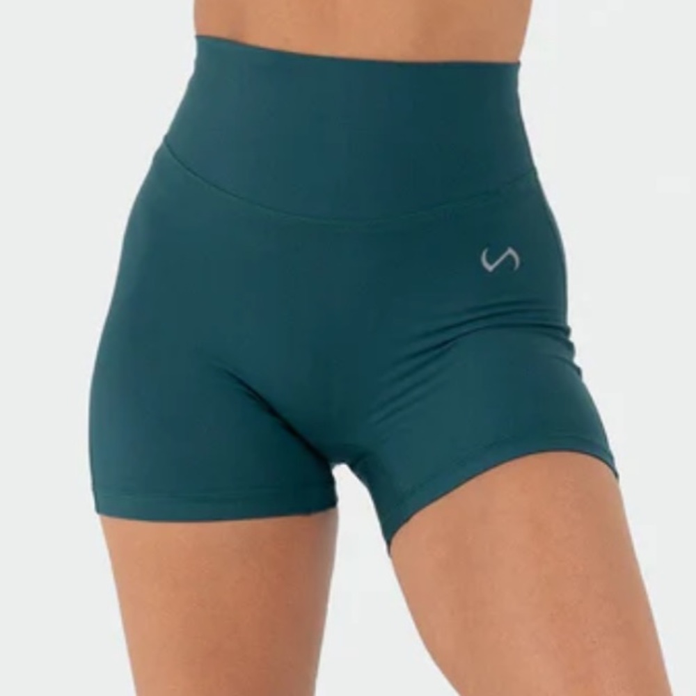 TLF green gym shorts